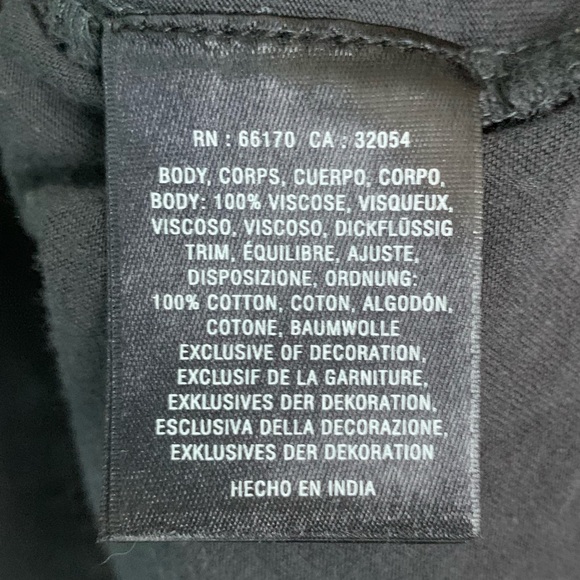 Anthropologie HWR slate w/ silver embroidered tank - Picture 7 of 7